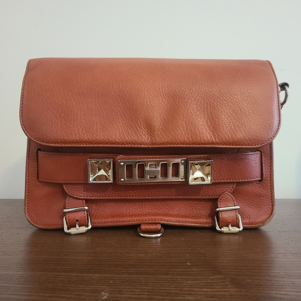 Brown Leather Men's Bag